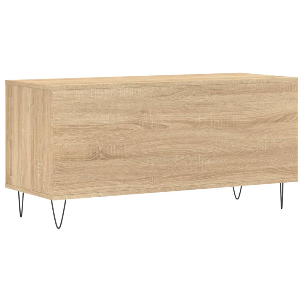 Hifi-benk sonoma eik 100x38x48 cm konstruert tre