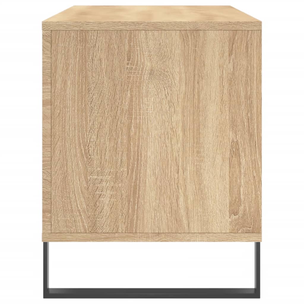 Hifi-benk sonoma eik 100x38x48 cm konstruert tre vidaXL