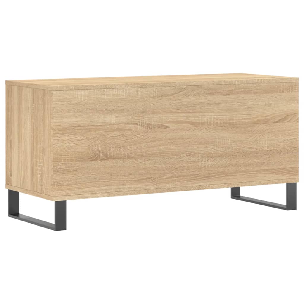 Hifi-benk sonoma eik 100x38x48 cm konstruert tre vidaXL
