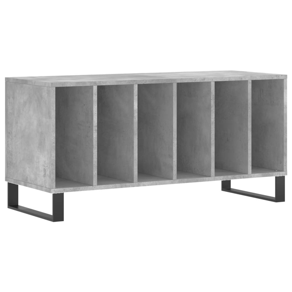Hifi-benk betonggrå 100x38x48 cm konstruert tre vidaXL
