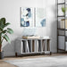 Hifi-benk betonggrå 100x38x48 cm konstruert tre vidaXL