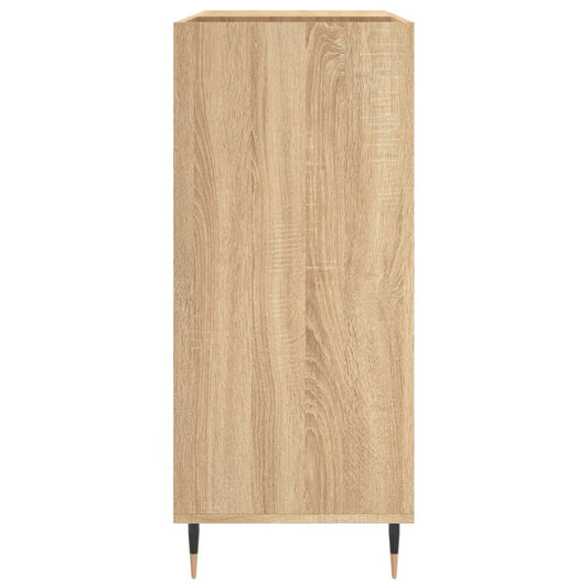 Hifi-benk sonoma eik 84,5x38x89 cm konstruert tre