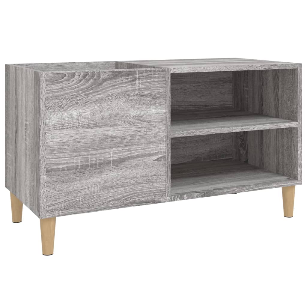Hifi-benk grå sonoma 84,5x38x48 cm konstruert tre