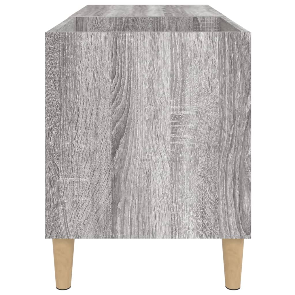 Hifi-benk grå sonoma 84,5x38x48 cm konstruert tre