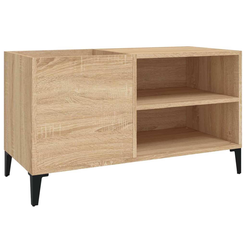Hifi-benk sonoma eik 84,5x38x48 cm konstruert tre