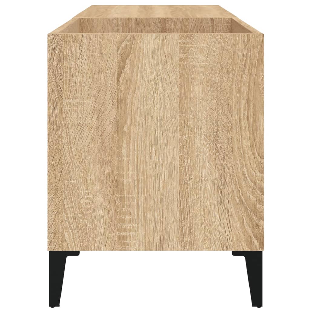 Hifi-benk sonoma eik 84,5x38x48 cm konstruert tre