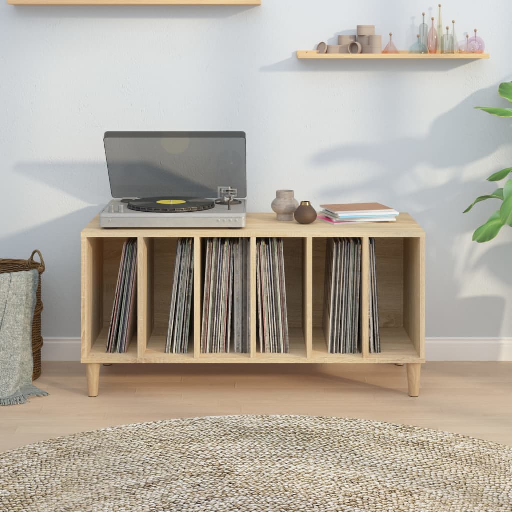 Hifi-benk sonoma eik 100x38x48 cm konstruert tre
