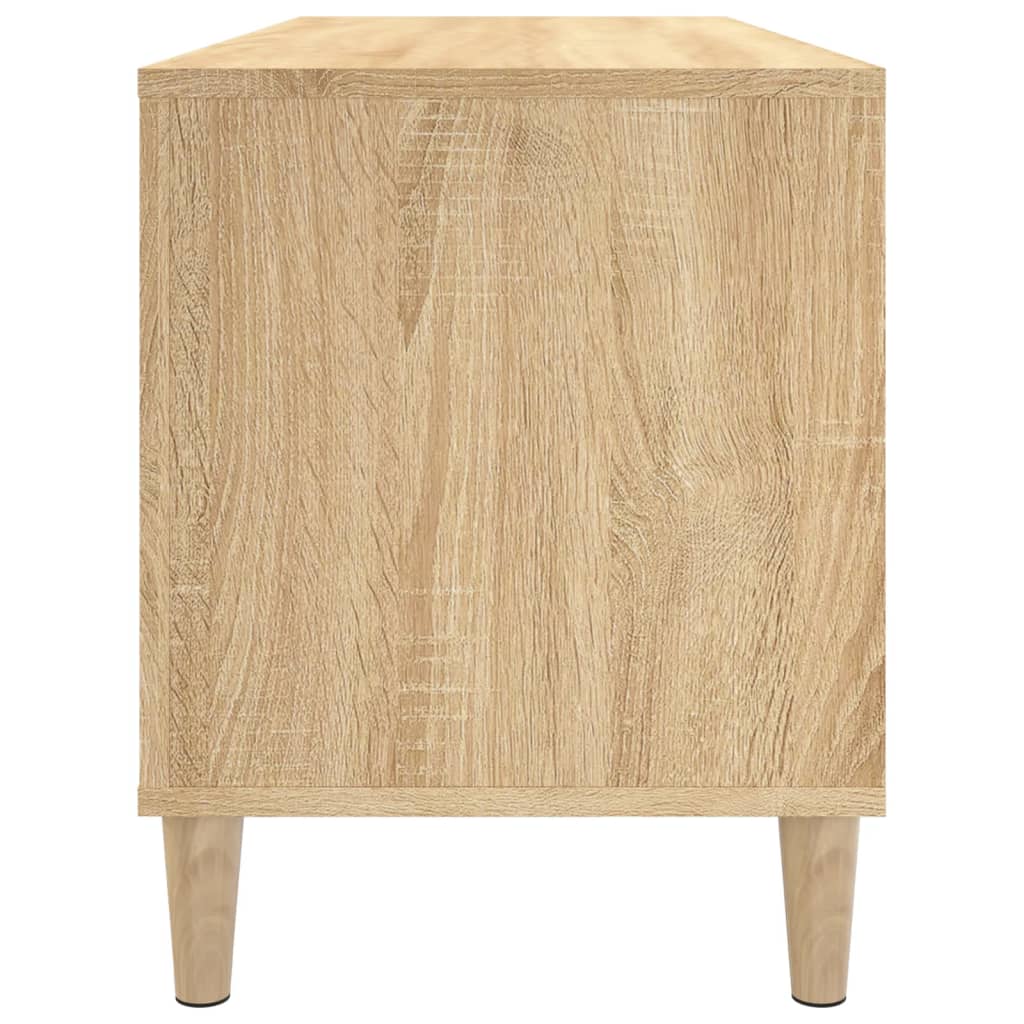 Hifi-benk sonoma eik 100x38x48 cm konstruert tre