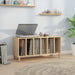 Hifi-benk sonoma eik 100x38x48 cm konstruert tre