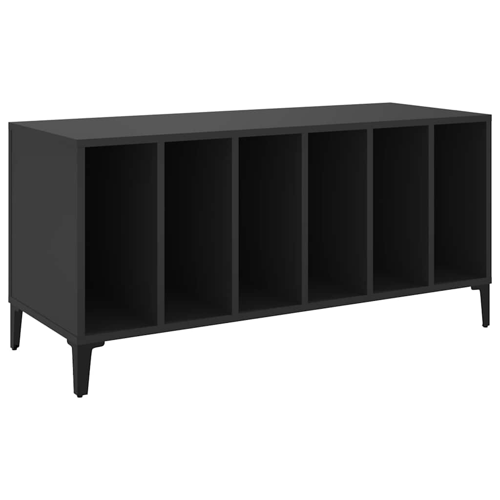 Hifi-benk svart 100x38x48 cm konstruert tre vidaXL