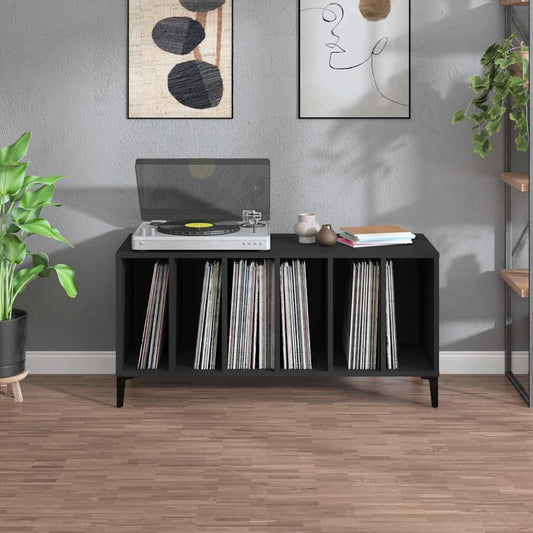 Hifi-benk svart 100x38x48 cm konstruert tre vidaXL