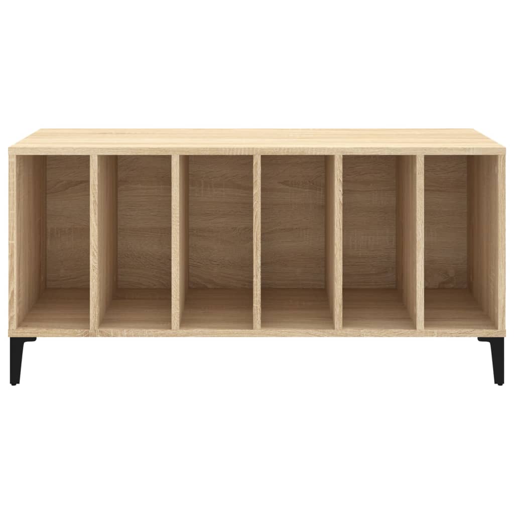 Hifi-benk sonoma eik 100x38x48 cm konstruert tre vidaXL