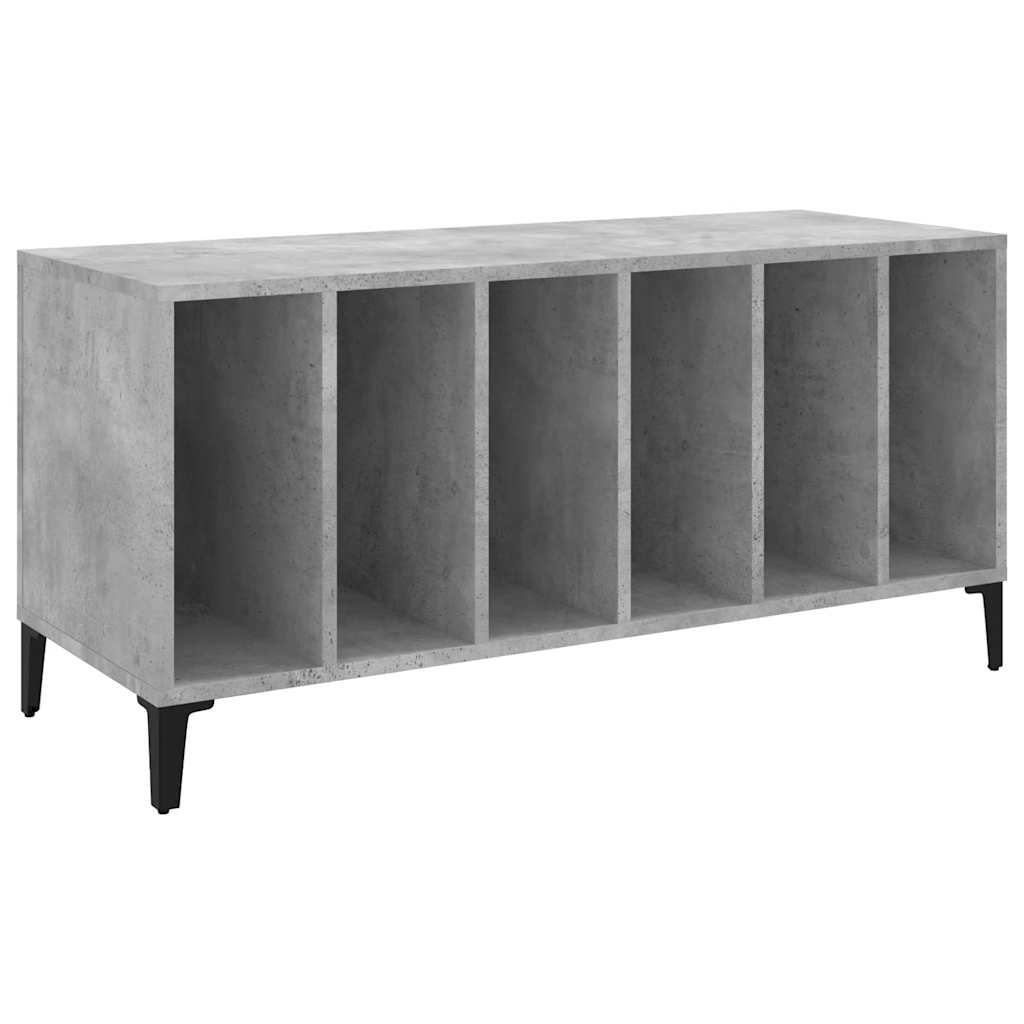 Hifi-benk betonggrå 100x38x48 cm konstruert tre vidaXL