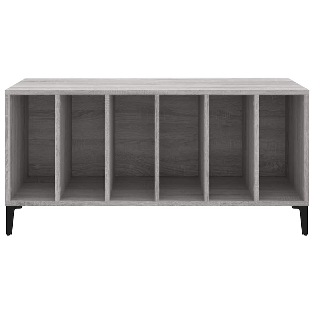 Hifi-benk grå sonoma 100x38x48 cm konstruert tre vidaXL