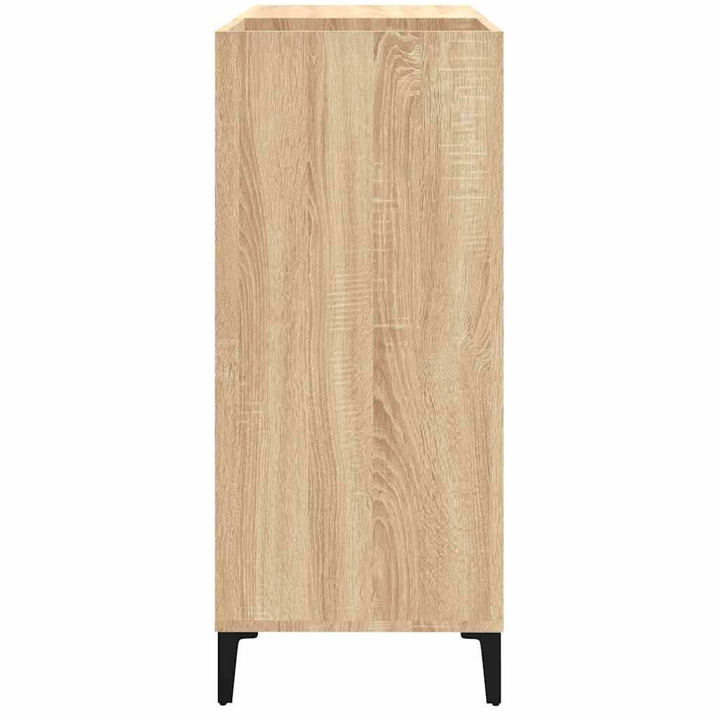 Hifi-benk sonoma eik 84,5x38x89 cm konstruert tre