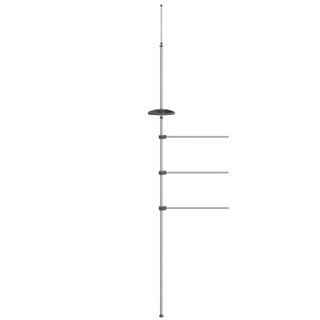 Håndklestang 47x280 cm aluminium