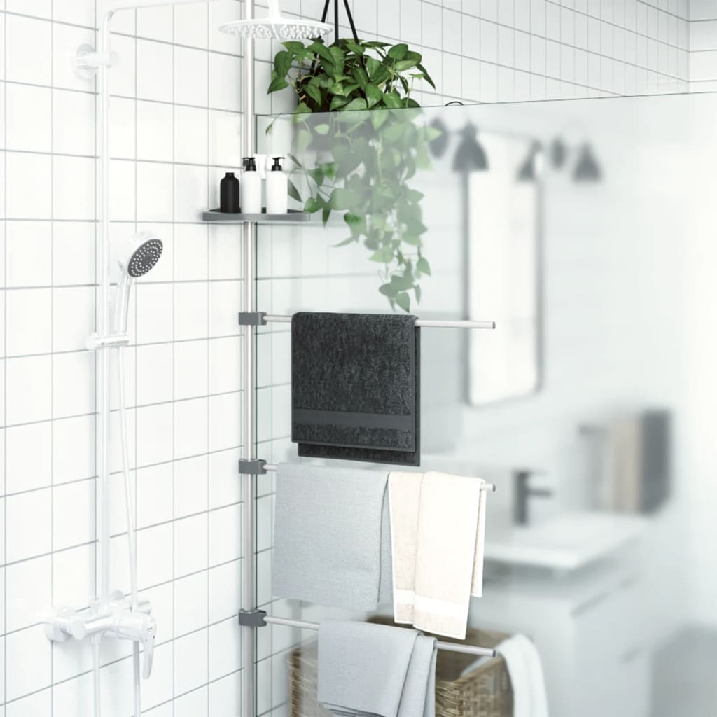 Håndklestang 47x280 cm aluminium