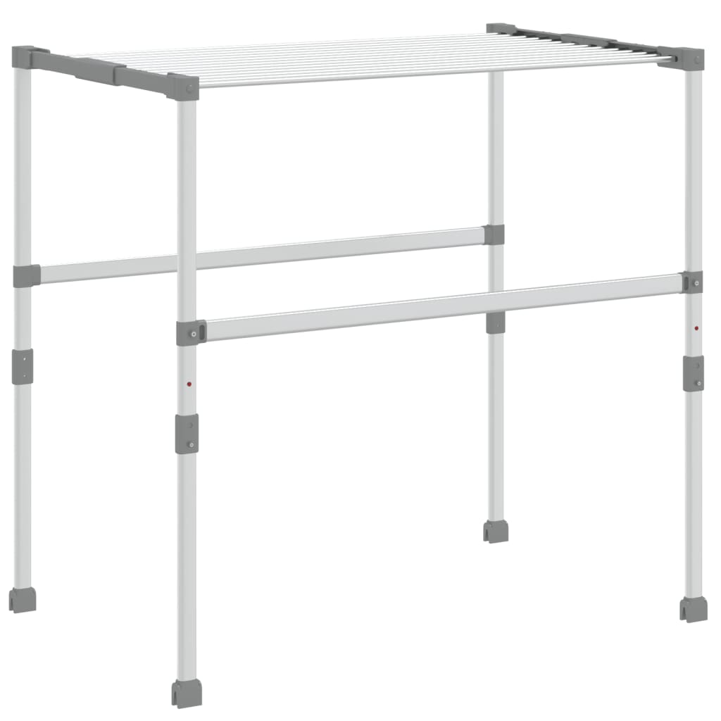 Tørkestativ 83x(50-55)x(40-85) cm aluminium