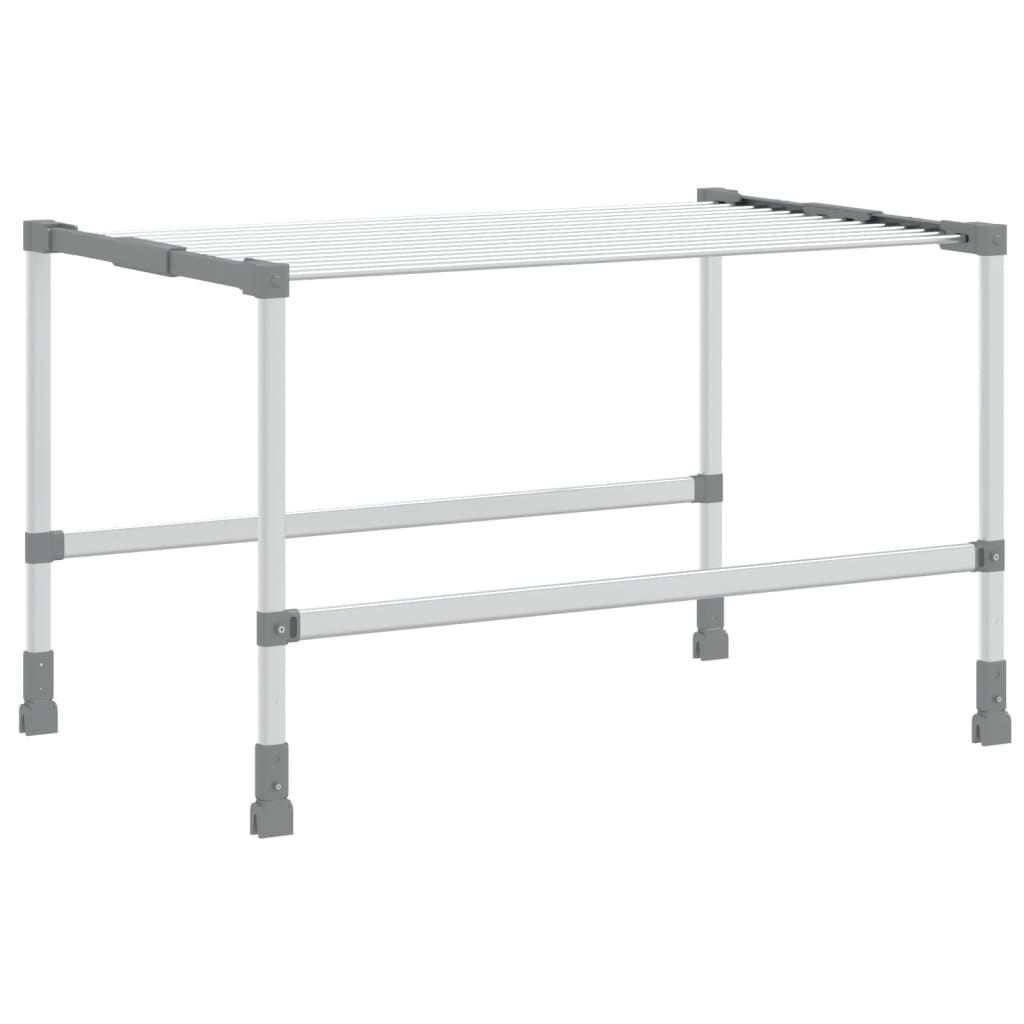 Tørkestativ 83x(50-55)x(40-85) cm aluminium