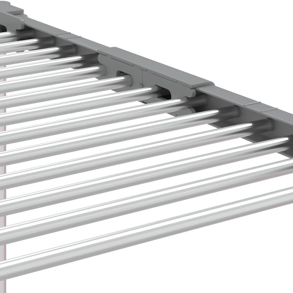 Tørkestativ 83x(50-55)x(40-85) cm aluminium
