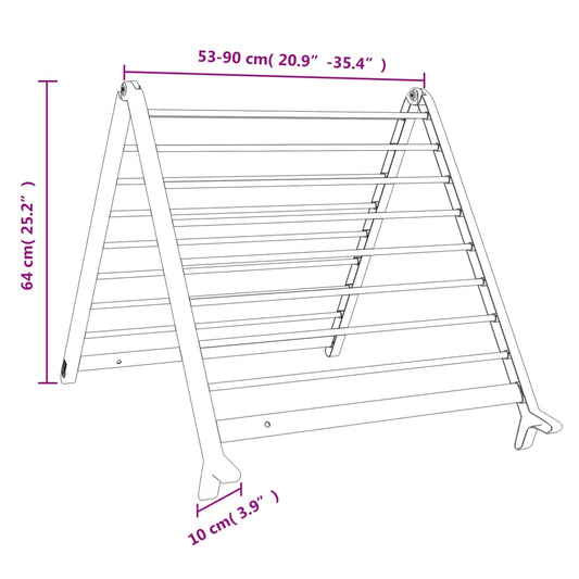 Tørkestativ for badekar uttrekkbart 53-90 cm aluminium