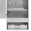 Røykgrill med treflis 44,5x29x110 cm galvanisert stål