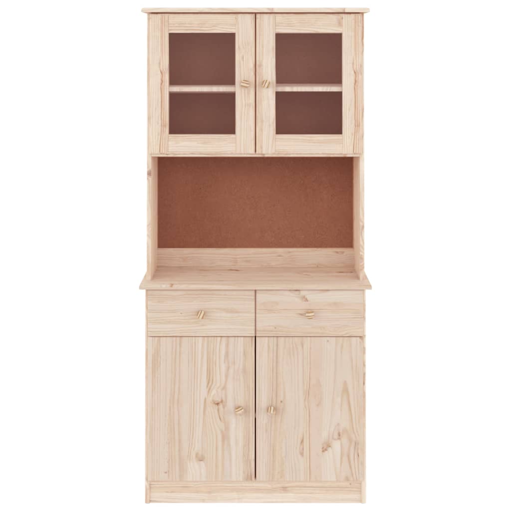 Highboard ALTA 77x35x165 cm heltre furu