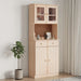 Highboard ALTA 77x35x188 cm heltre furu
