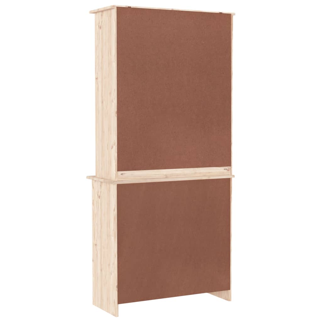 Highboard ALTA 77x35x165 cm heltre furu