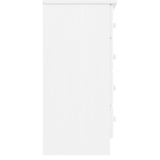 Kommode ALTA hvit 77x35x73 cm heltre furu