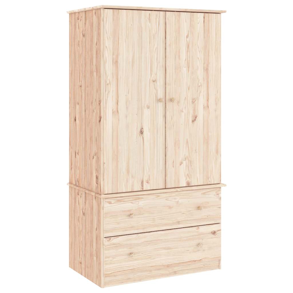 Garderobe ALTA 90x55x170 cm heltre furu