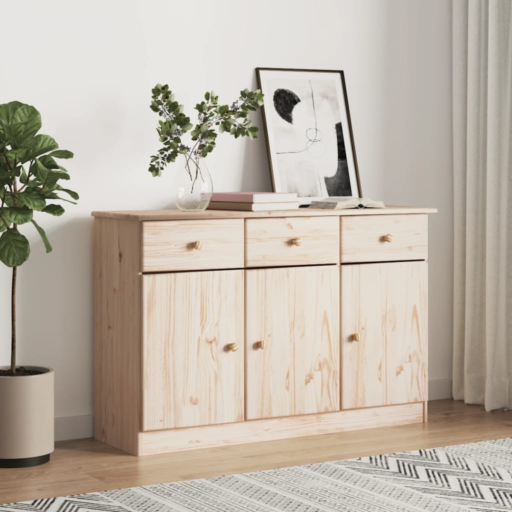 Skjenk ALTA 112x35x73 cm heltre furu