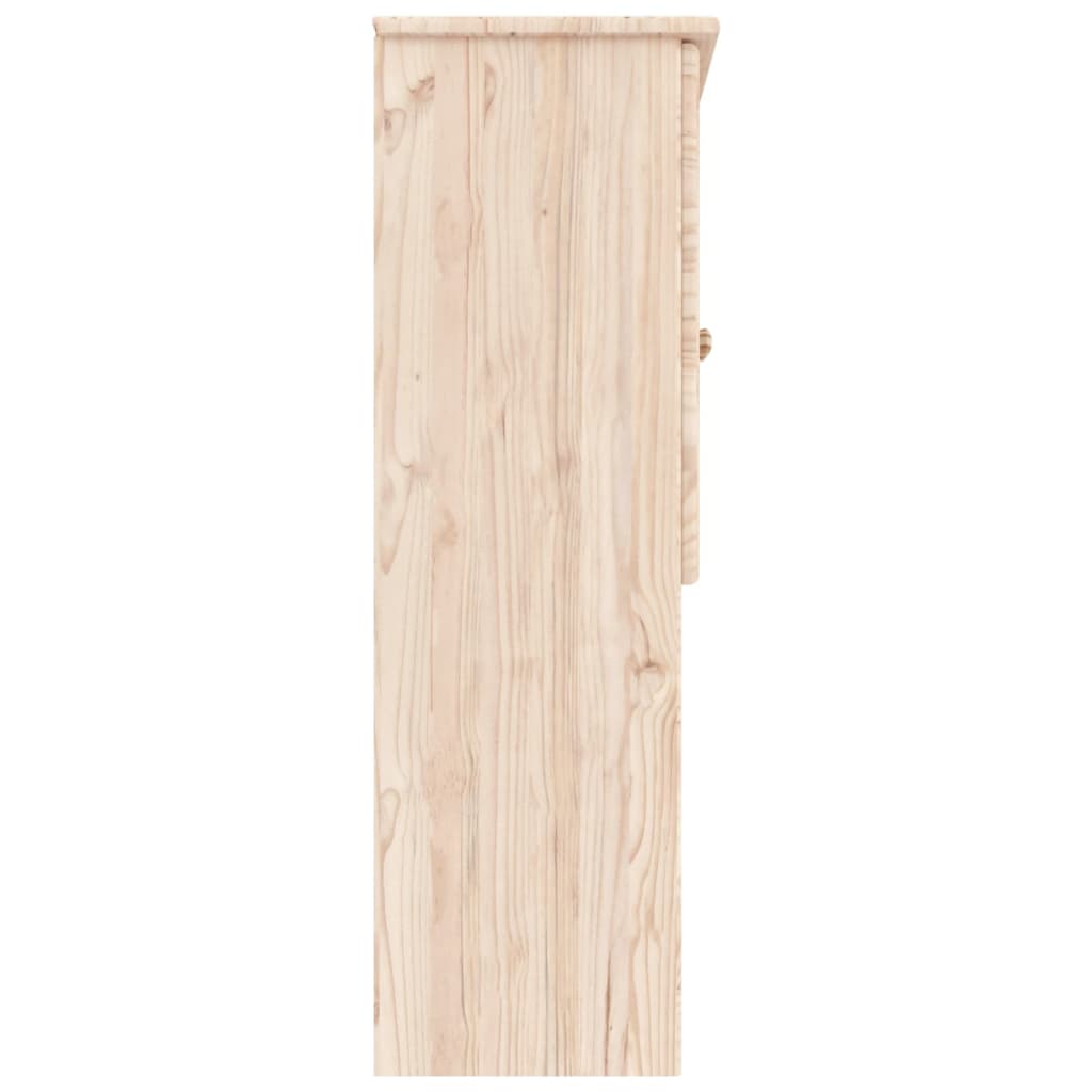 Topp til kommode ALTA 77x30x92 cm heltre furu