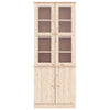 Vitrine ALTA 77x35x186,5 cm heltre furu