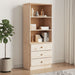 Bokhylle med skuffer ALTA 60x35x142 cm heltre furu