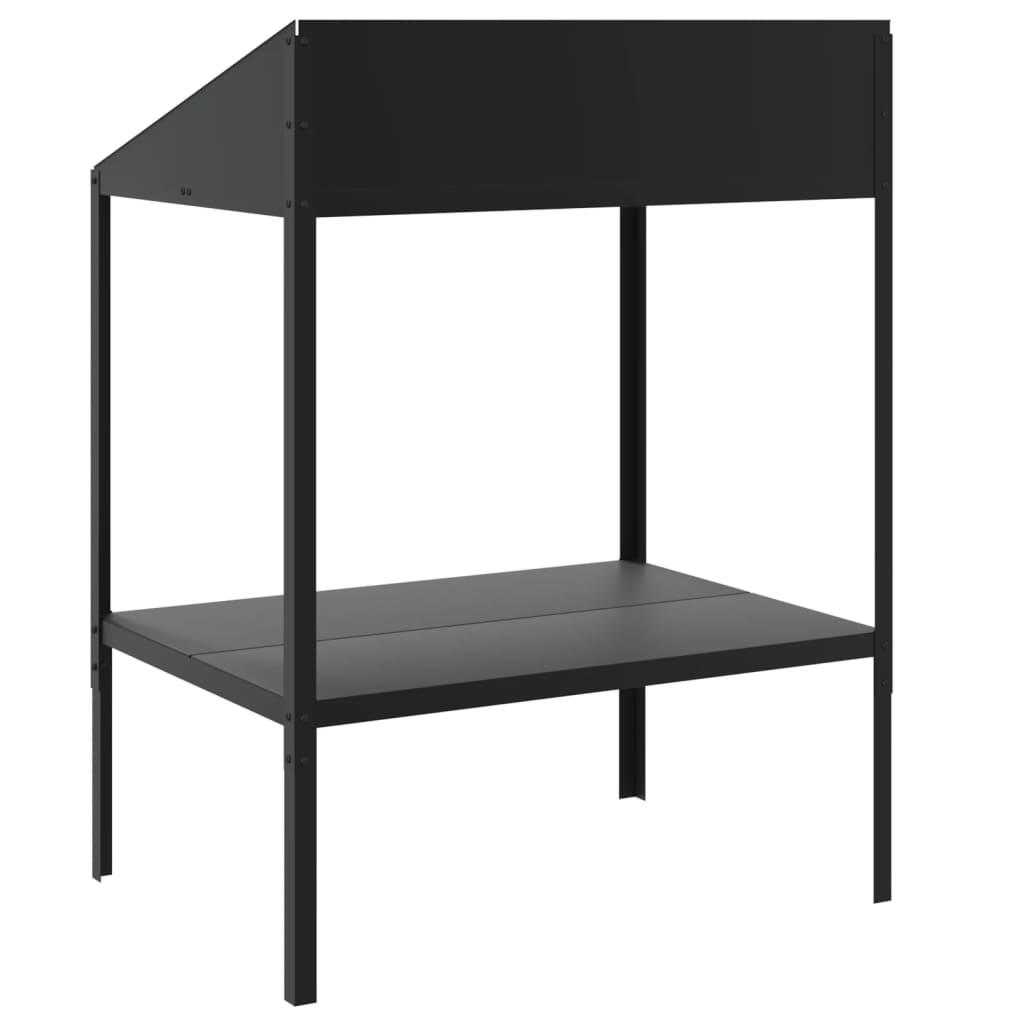 Plantestativ antrasitt 75,5x54,5x100 cm galvanisert stål