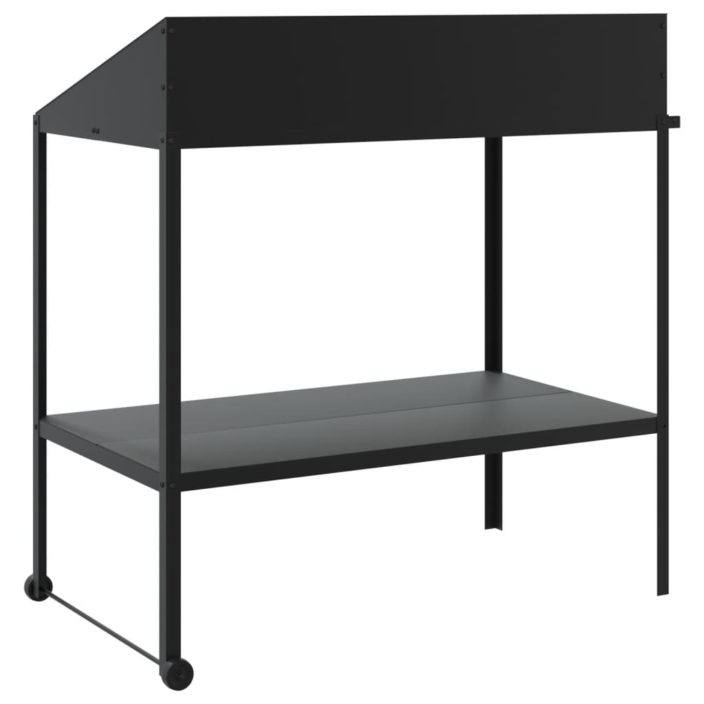 Plantestativ antrasitt 100x54,5x100 cm galvanisert stål
