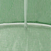 Drivhus med stålramme grønn 60 m² 10x6x2,85 m