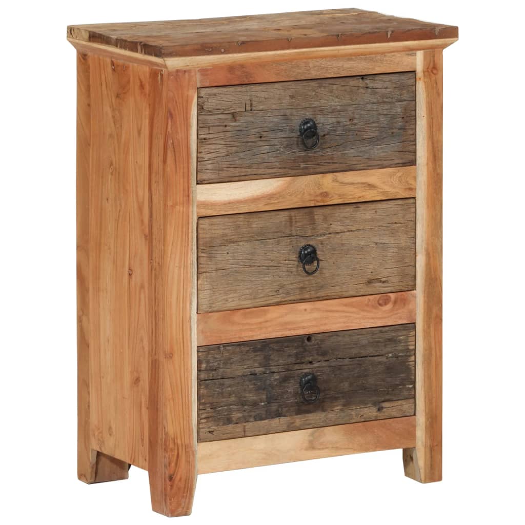 Sideskap 55x33x75 cm heltre akasie