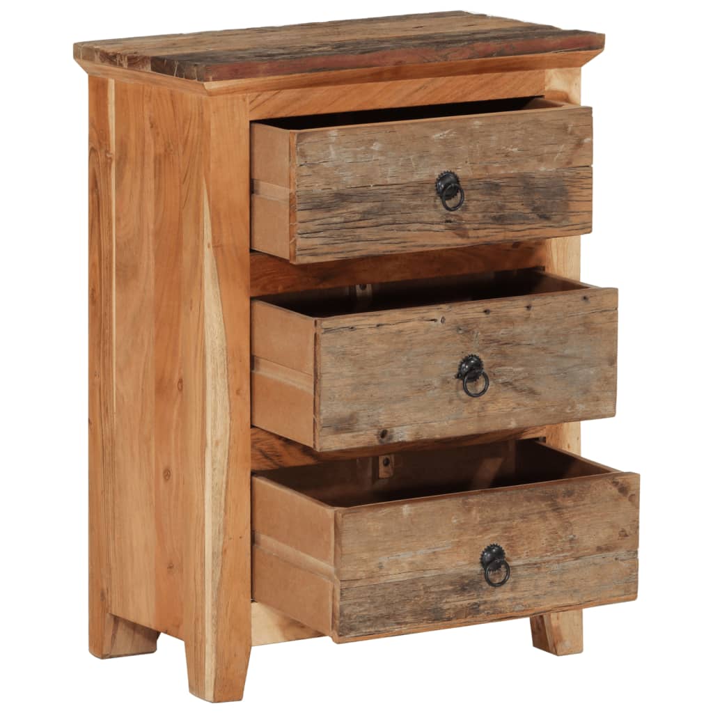 Sideskap 55x33x75 cm heltre akasie
