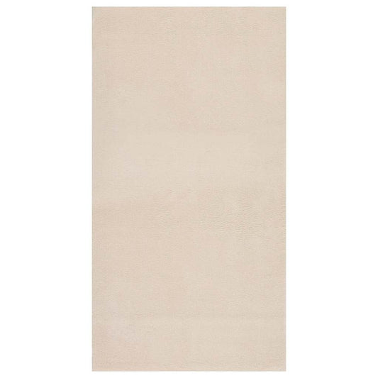 Shaggy-teppe beige 120x183 cm polyester