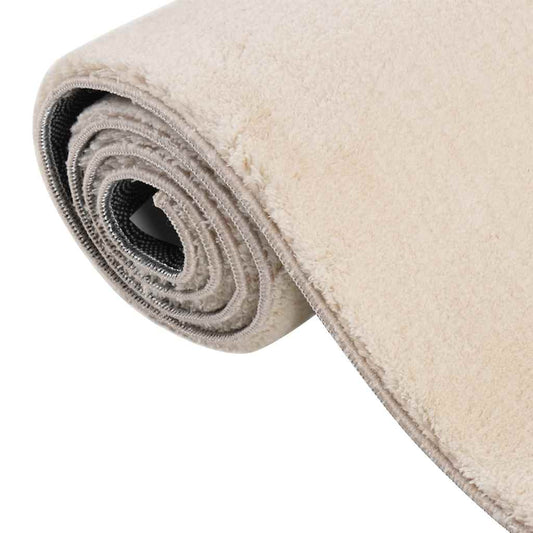 Shaggy-teppe beige 120x183 cm polyester