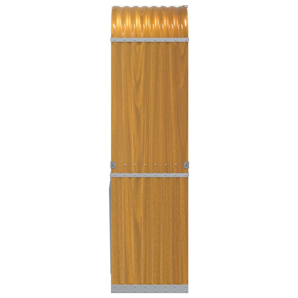 Vedholder treutseende 40x45x170 cm galvanisert stål
