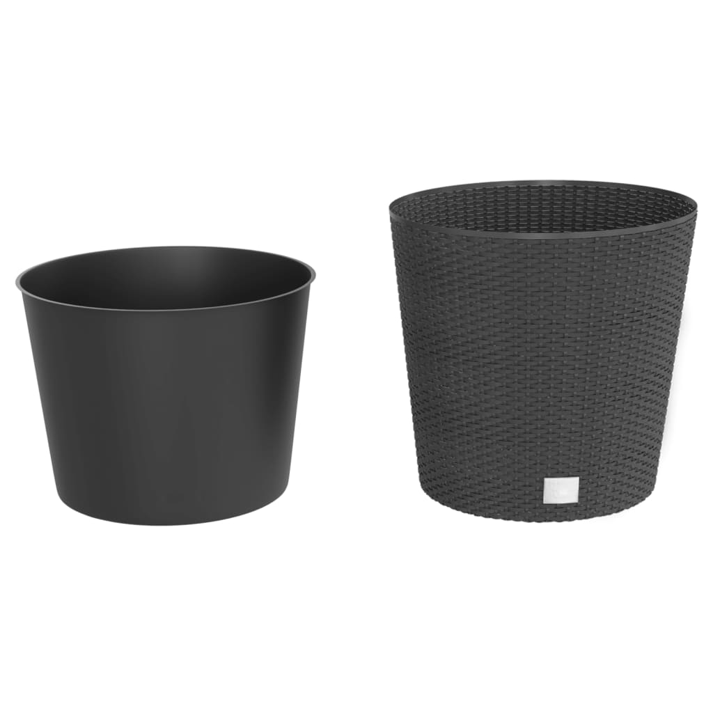 Plantekasse med avtakbar potte antrasitt 35 / 37,5 L PP rotting