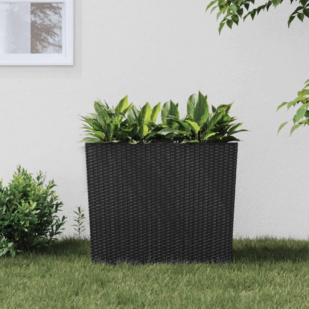Plantekasse med avtakbar potte antrasitt 12 / 44 L PP rotting vidaXL