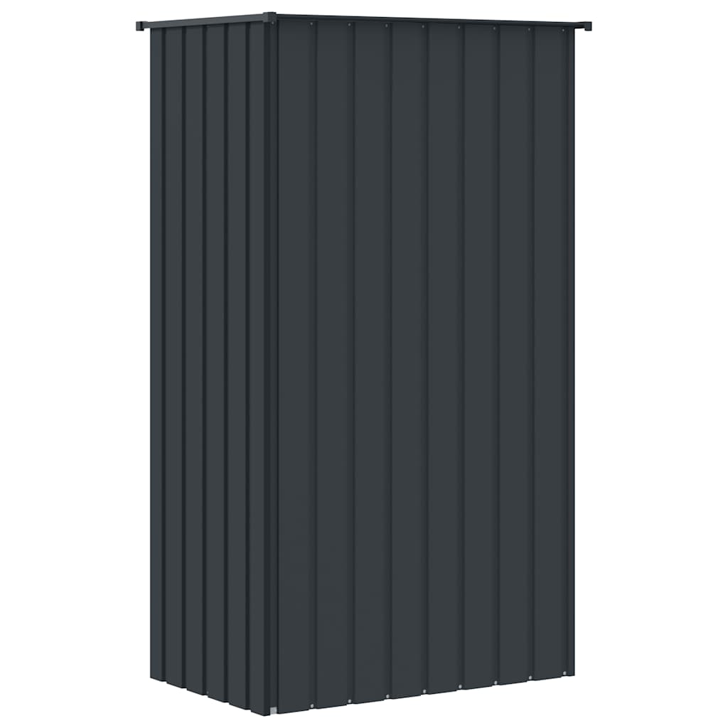 Fuglebur antrasitt 115x78x200 cm galvanisert stål