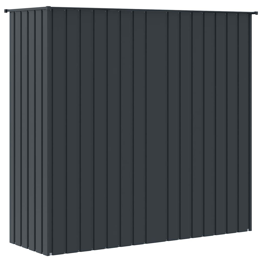 Fuglebur antrasitt 215x78x200 cm galvanisert stål