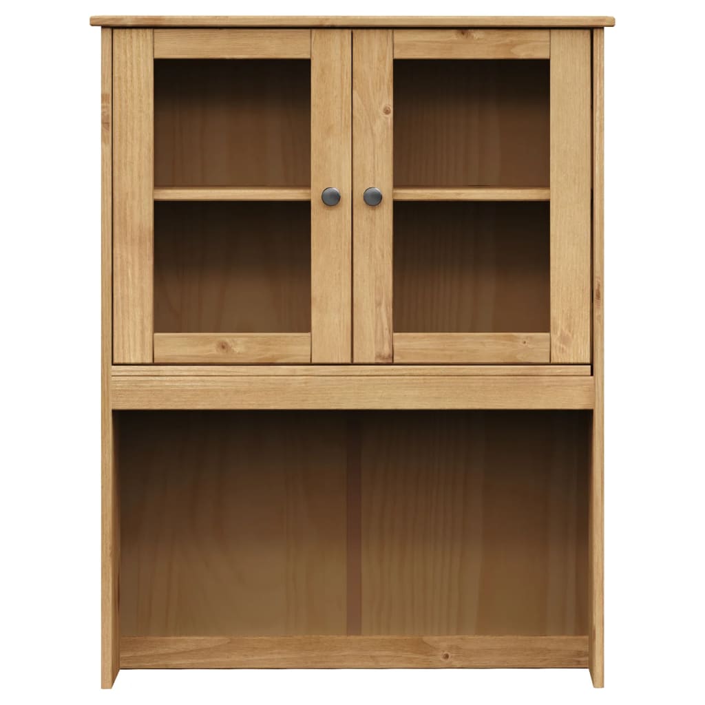 Highboard VIGO 78x40x175 cm heltre furu vidaXL