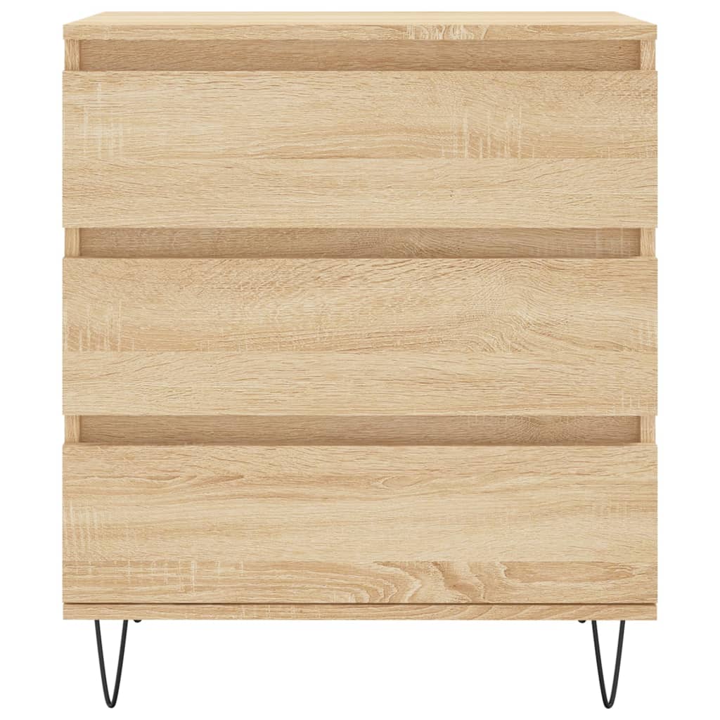 Skjenk sonoma eik 60x35x70 cm konstruert tre
