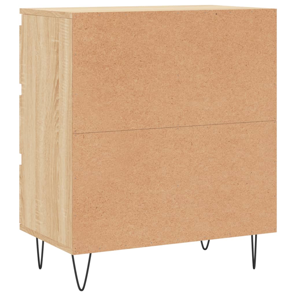 Skjenk sonoma eik 60x35x70 cm konstruert tre